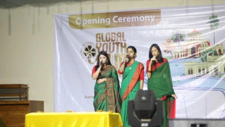 Opening ceremony · Global Youth Film Festival Bangladesh, 2021. Photo: courtesy / The Business Standard