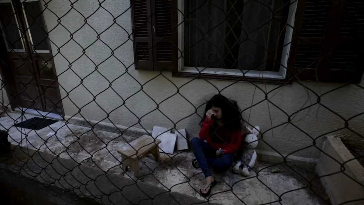 Selected frame. Written and directed by Taline Bedikian. · He Lost