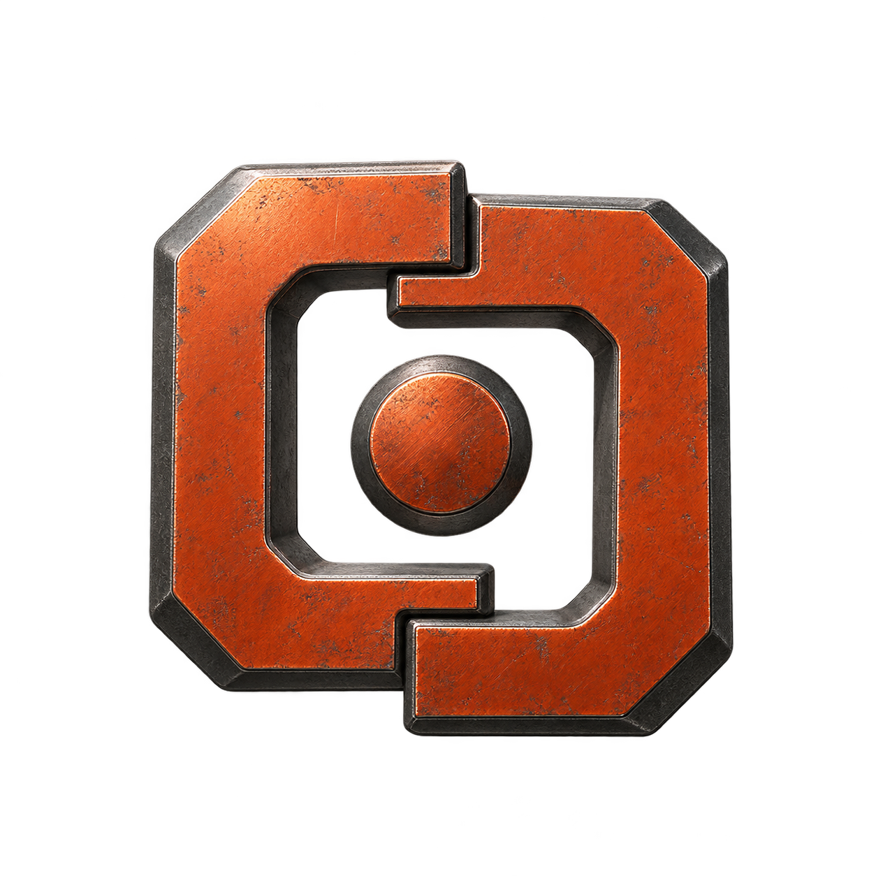 Industrial labour compact emblem