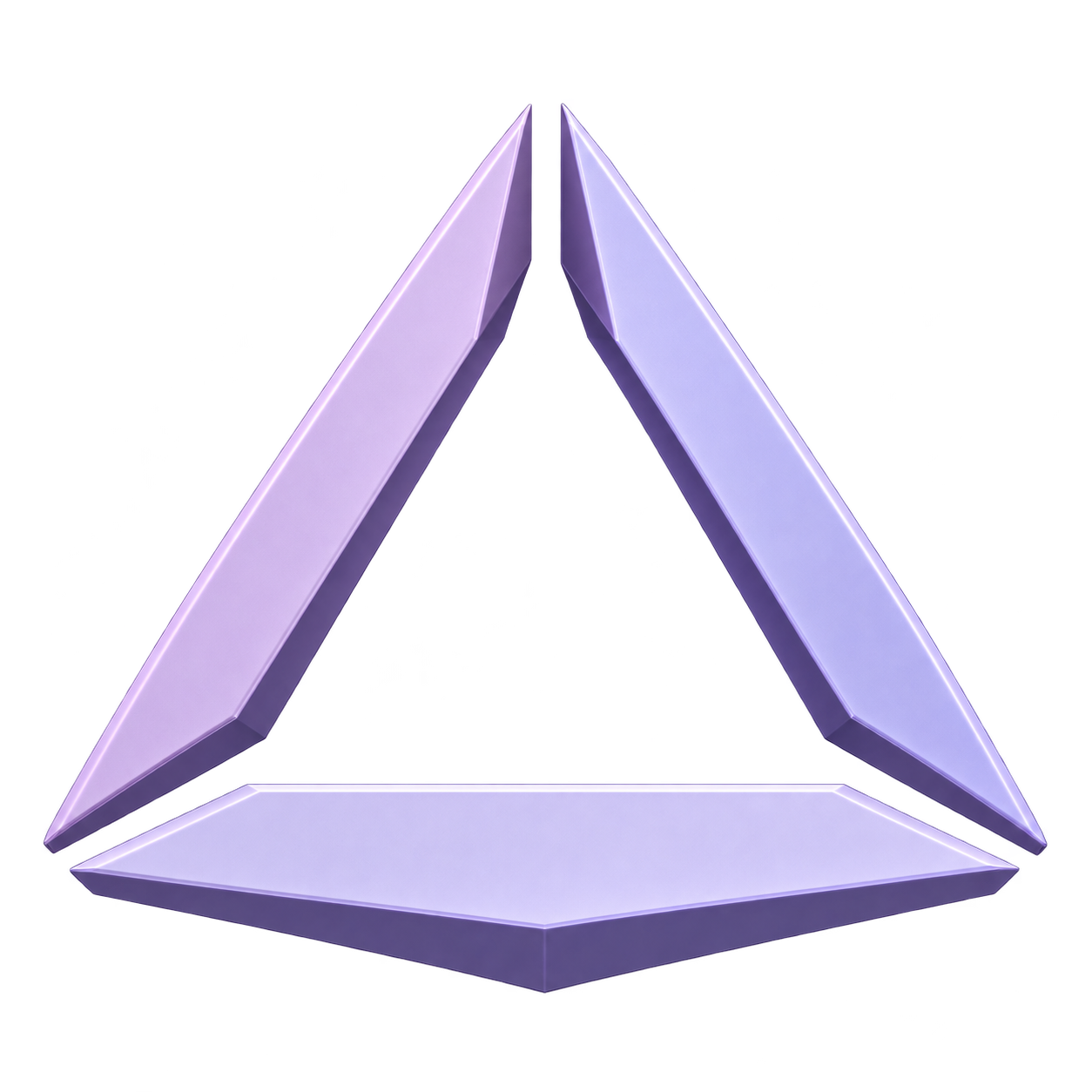 Overlapping-status compact emblem