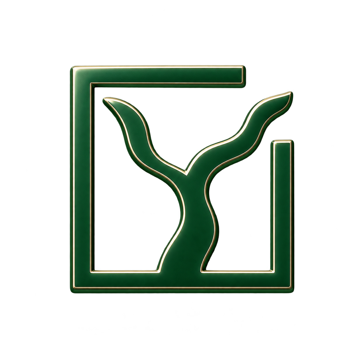 Spring-district compact emblem