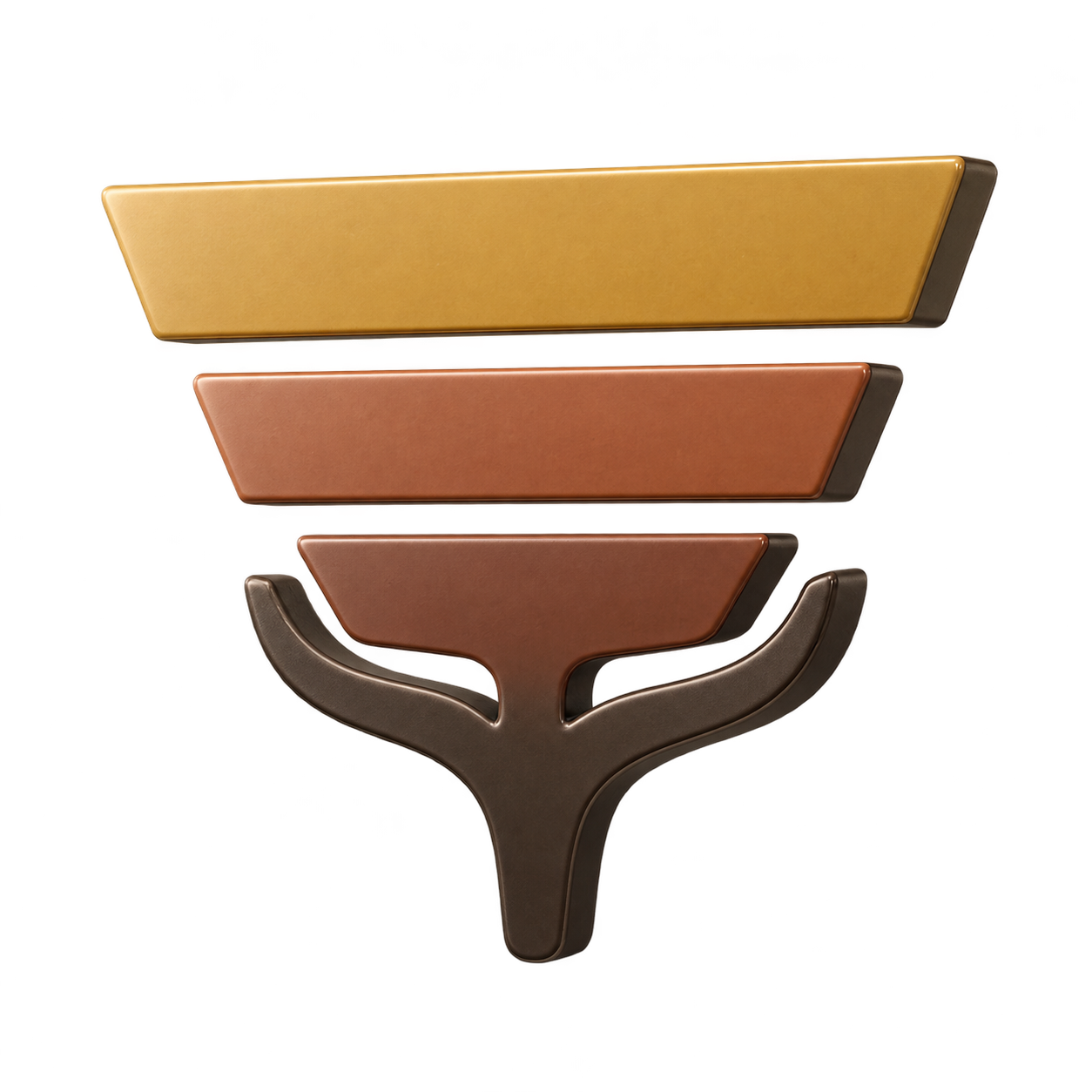 Agricultural return compact emblem