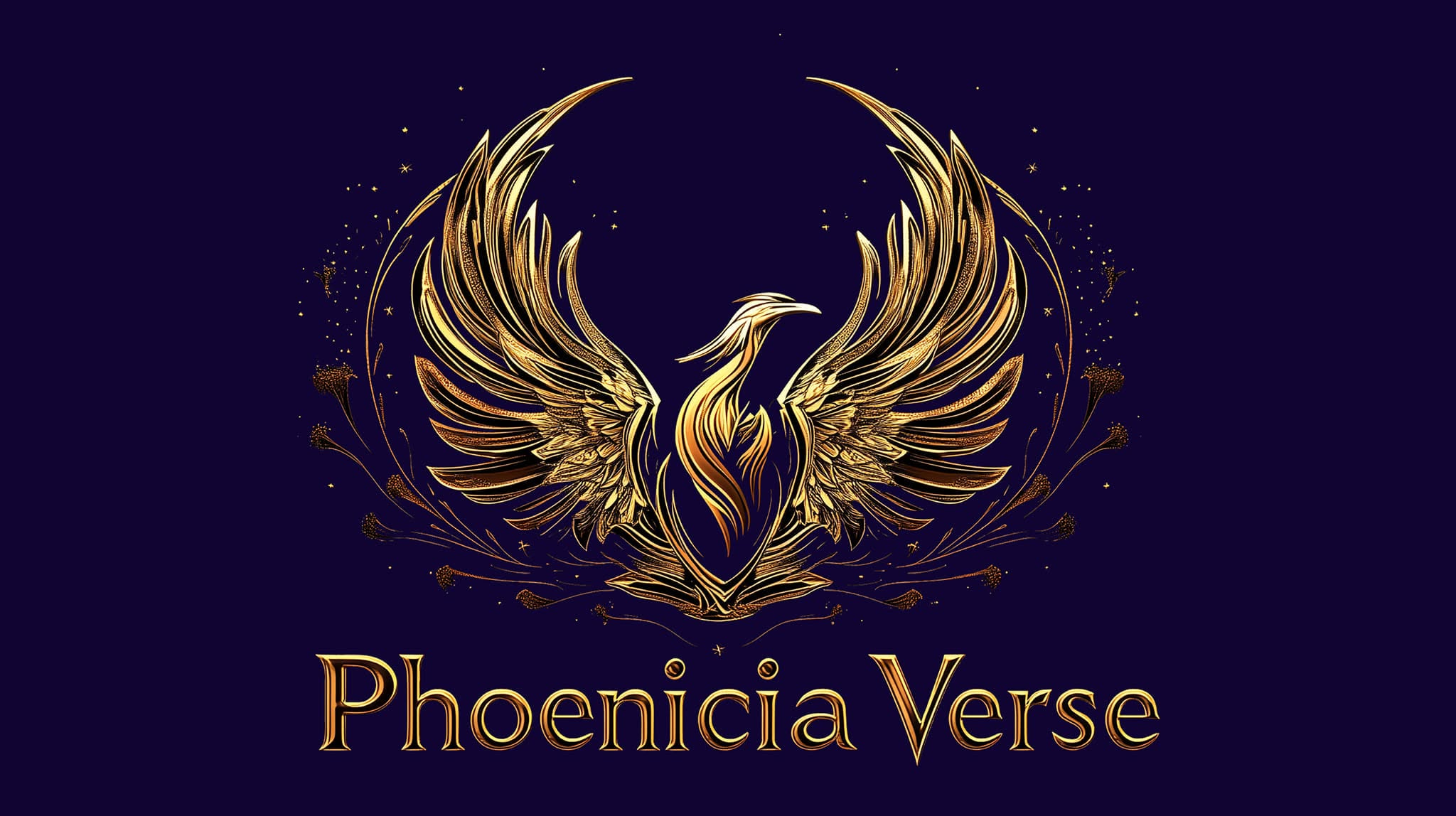 Phoenicia Verse promotional identity, as displayed with Karim El Koussa’s public post dated 10 January 2025. Facebook labels the post “AI content”; this is a source graphic, not a photograph.
