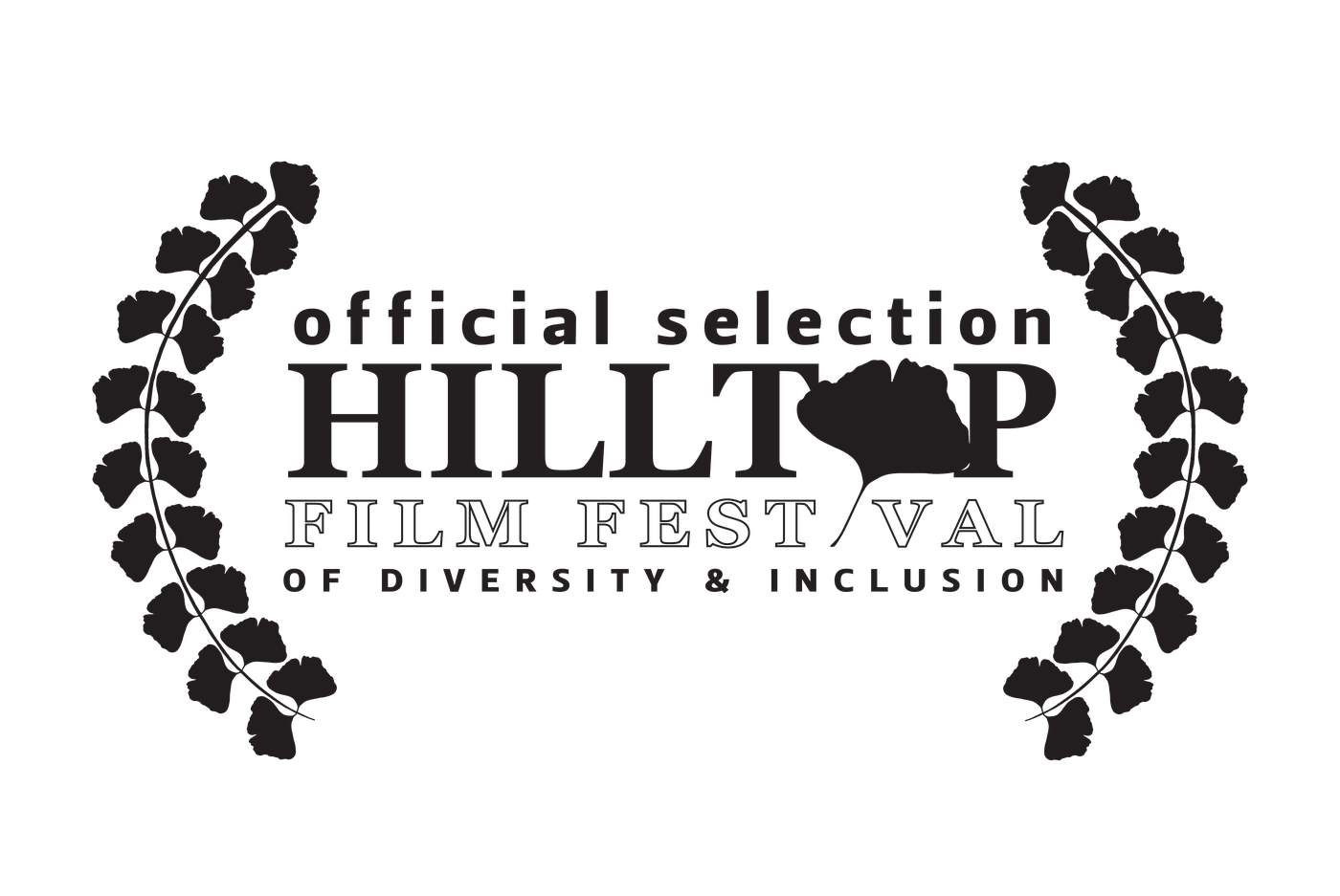Hilltop Film Festival official selection laurel for āh, 2020
