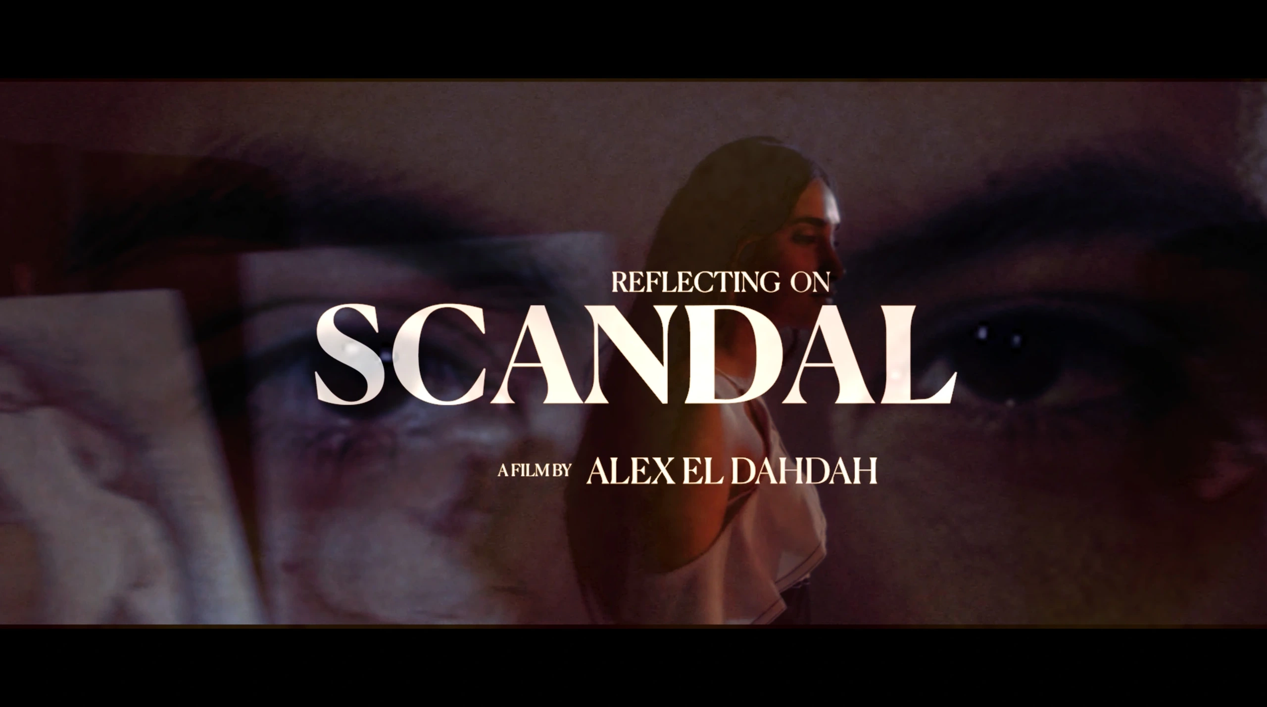 Reflecting on Scandal · Original landscape artwork for Reflecting on Scandal.