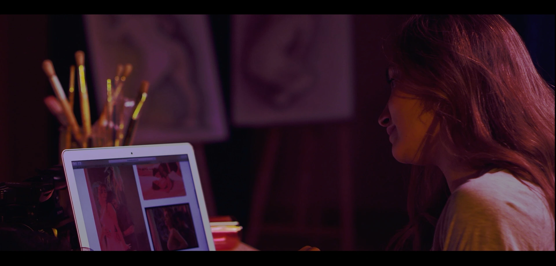 Selected frame from the film
