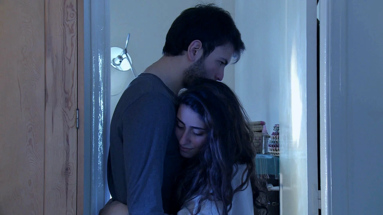 Selected frame from the film directed by Maria Ghosh. · The White System